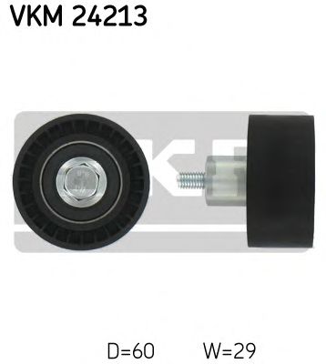 SKF vkm24213 -  Паразитный / Ведущий ролик, зубчатый ремень