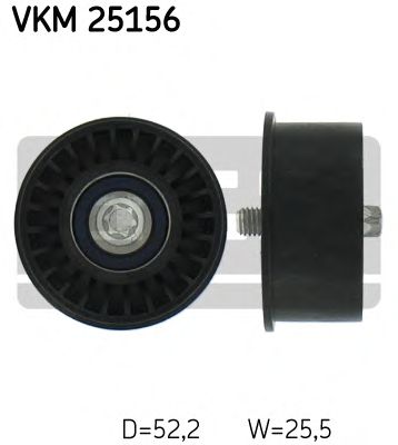 SKF vkm25156 -  Паразитный / Ведущий ролик, зубчатый ремень