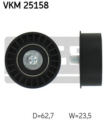 SKF vkm25158 -  Паразитный / Ведущий ролик, зубчатый ремень