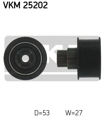 SKF vkm25202 -  Паразитный / Ведущий ролик, зубчатый ремень
