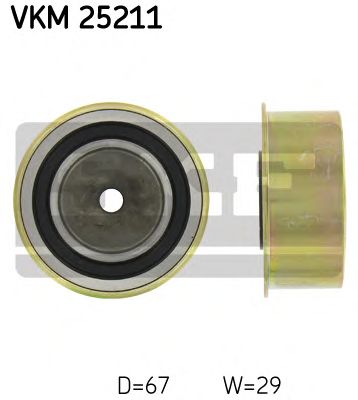 SKF vkm25211 -  Паразитный / Ведущий ролик, зубчатый ремень