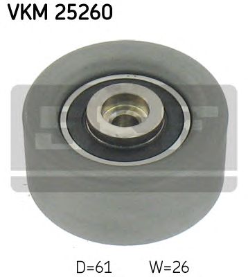 SKF vkm25260 -  Паразитный / Ведущий ролик, зубчатый ремень