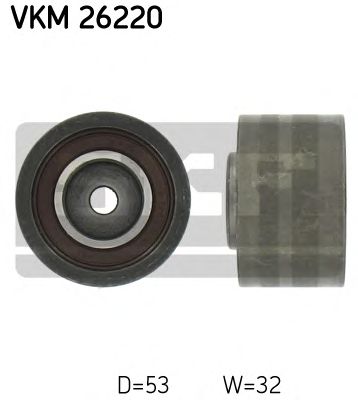 SKF vkm26220 -  Паразитный / Ведущий ролик, зубчатый ремень