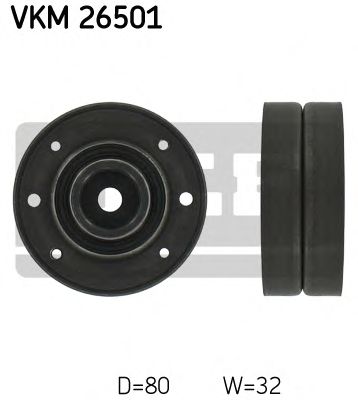 SKF vkm26501 -  Паразитный / Ведущий ролик, зубчатый ремень