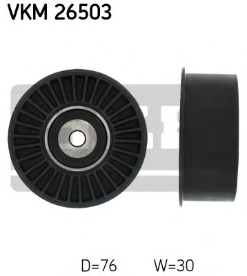 SKF vkm26503 -  Паразитный / Ведущий ролик, зубчатый ремень