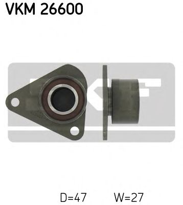 SKF vkm26600 -  Паразитный / Ведущий ролик, зубчатый ремень
