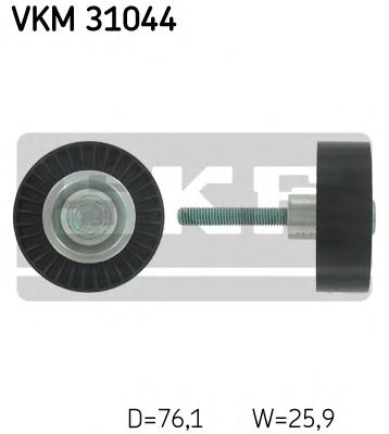 SKF vkm31044 -  Паразитный / ведущий ролик, поликлиновой ремень