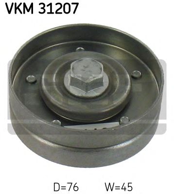 SKF vkm31207 -  Паразитный / ведущий ролик, поликлиновой ремень