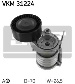 SKF vkm31224 -  Натяжной ролик, поликлиновойремень