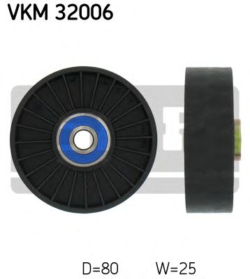 SKF vkm32006 -  Паразитный / ведущий ролик, поликлиновой ремень