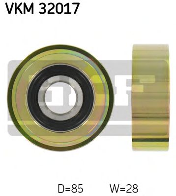 SKF vkm32017 -  Паразитный / ведущий ролик, поликлиновой ремень