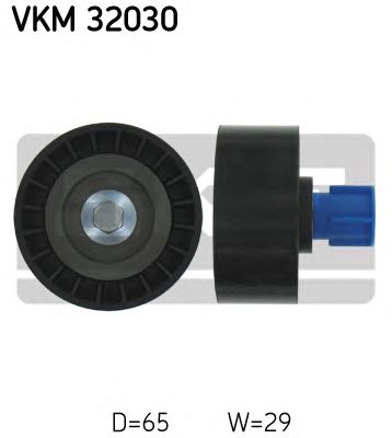 SKF vkm32030 -  Паразитный / ведущий ролик, поликлиновой ремень