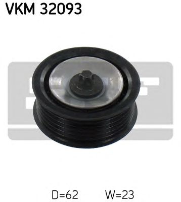 SKF vkm32093 -  Паразитный / ведущий ролик, поликлиновой ремень