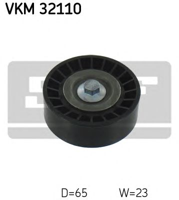 SKF vkm32110 -  Паразитный / ведущий ролик, поликлиновой ремень