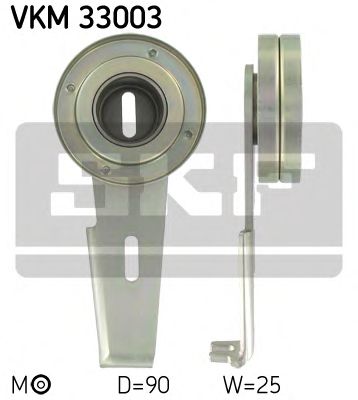 SKF vkm33003 -  Натяжной ролик, поликлиновой  ремень