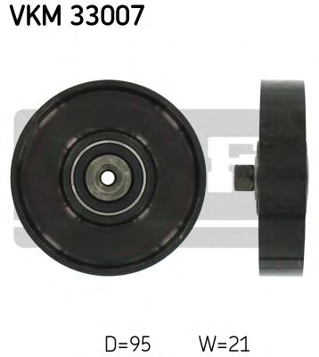 SKF vkm33007 -  Паразитный / ведущий ролик, поликлиновой ремень