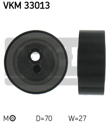 SKF vkm33013 -  Натяжной ролик, поликлиновой  ремень