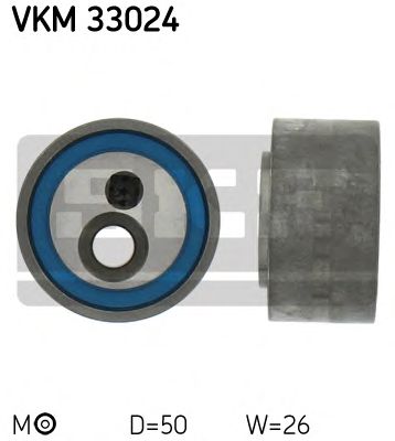 SKF vkm33024 -  Натяжной ролик, поликлиновой  ремень