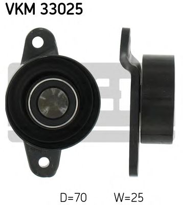 SKF vkm33025 -  Паразитный / ведущий ролик, поликлиновой ремень