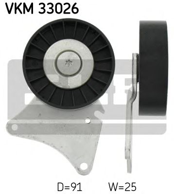 SKF vkm33026 -  Паразитный / ведущий ролик, поликлиновой ремень