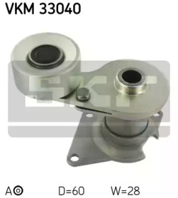 SKF vkm33040 -  Натяжной ролик, поликлиновой  ремень