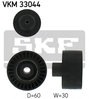 SKF vkm33044 -  Паразитный / ведущий ролик, поликлиновой ремень