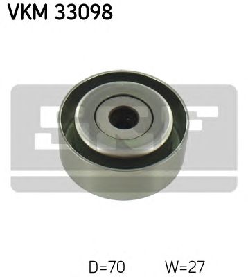 SKF vkm33098 -  Паразитный / ведущий ролик, поликлиновой ремень