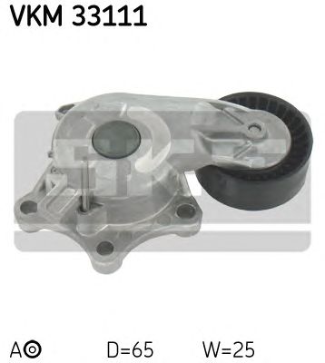 SKF vkm33111 -  Натяжной ролик, поликлиновой  ремень