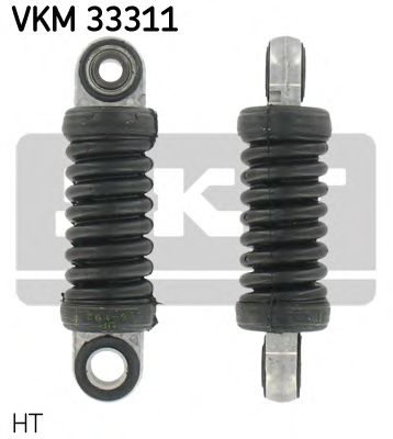 SKF vkm33311 -  Натяжной ролик, поликлиновой  ремень