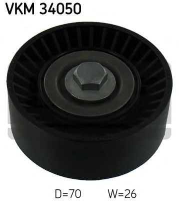 SKF vkm34050 -  Паразитный / ведущий ролик, поликлиновой ремень