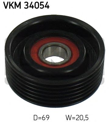 SKF vkm34054 -  Паразитный / ведущий ролик, поликлиновой ремень