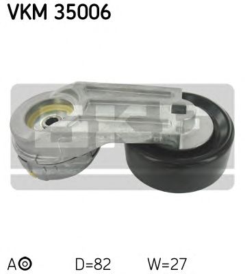 SKF vkm35006 -  Натяжной ролик, поликлиновой  ремень