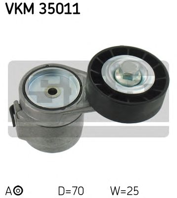 SKF vkm35011 -  Натяжной ролик, поликлиновой  ремень