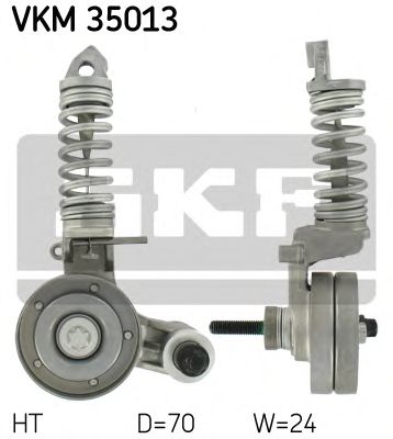 SKF vkm35013 -  Натяжной ролик, поликлиновой  ремень