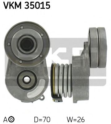 SKF vkm35015 -  Натяжной ролик, поликлиновой  ремень
