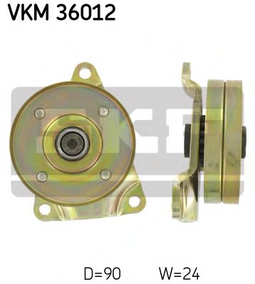SKF vkm36012 -  Паразитный / ведущий ролик, поликлиновой ремень