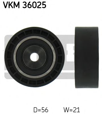 SKF vkm36025 -  Паразитный / ведущий ролик, поликлиновой ремень