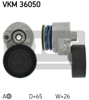 SKF vkm36050 -  Натяжной ролик, поликлиновой  ремень