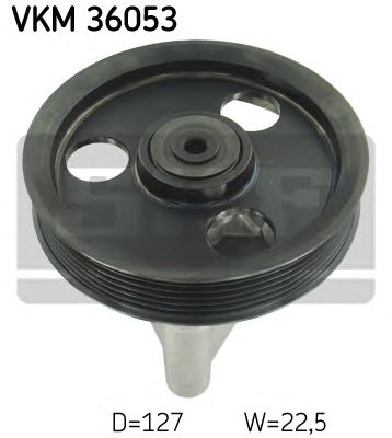 SKF vkm36053 -  Паразитный / ведущий ролик, поликлиновой ремень