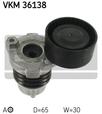 SKF vkm36138 -  Натяжной ролик, поликлиновойремень
