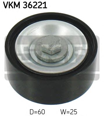 SKF vkm36221 -  Паразитный / ведущий ролик, поликлиновой ремень