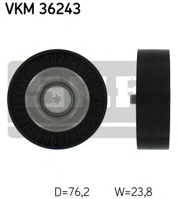 SKF vkm36243 -  Паразитный / ведущий ролик, поликлиновой ремень
