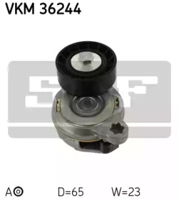 SKF vkm36244 -  Натяжной ролик, поликлиновойремень