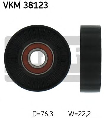 SKF vkm38123 -  Натяжной ролик, поликлиновой  ремень