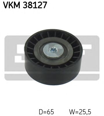 SKF vkm38127 -  Паразитный / ведущий ролик, поликлиновой ремень