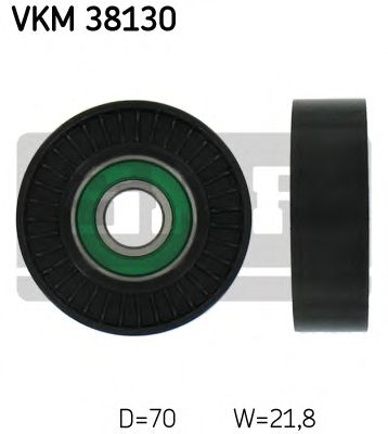 SKF vkm38130 -  Паразитный / ведущий ролик, поликлиновой ремень