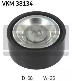 SKF vkm38134 -  Паразитный / ведущий ролик, поликлиновой ремень