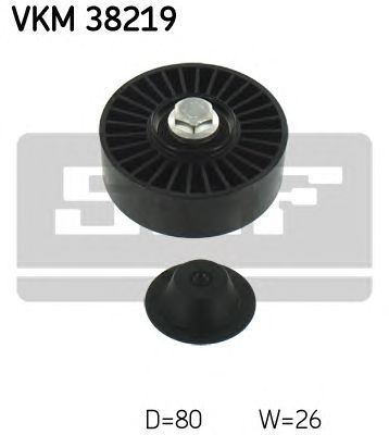 SKF vkm38219 -  Паразитный / ведущий ролик, поликлиновой ремень