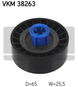 SKF vkm38263 -  Паразитный / ведущий ролик, поликлиновой ремень
