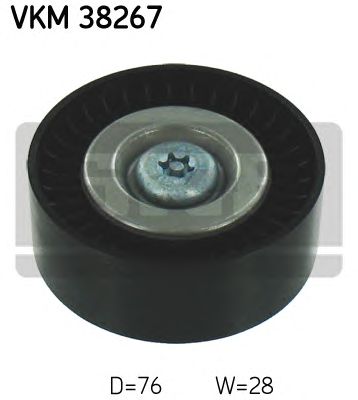 SKF vkm38267 -  Паразитный / ведущий ролик, поликлиновой ремень